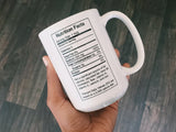 White Discomfort Mug