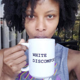 White Discomfort Mug