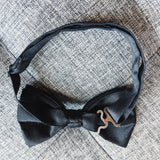 Black Silk Bow Tie