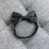 Black Silk Bow Tie