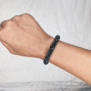 Black Sparkle Bracelet by Express